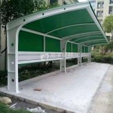 <b>小區(qū)膜結(jié)構(gòu)車棚定制安裝案例</b>